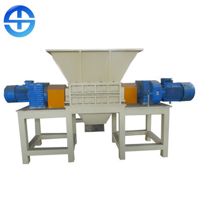 Alimentación automática dual de cobre de la tonelada/H de la trituradora 2-3 del eje para machacar los diversos materiales