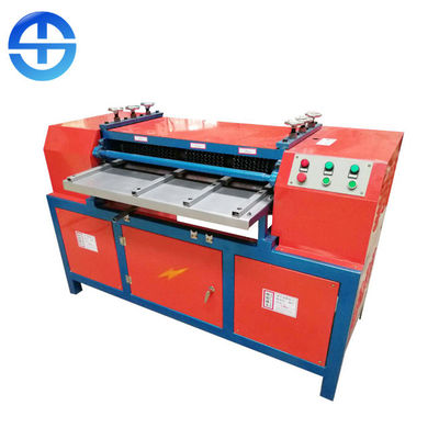 Chatarra mecánica que recicla el radiador del pedazo de la condición del aire de la máquina que separa la máquina