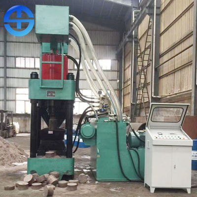 Máquina de la prensa de enladrillar de la densidad 2,0 T/M3 Φ200mm de la briqueta para el cobre