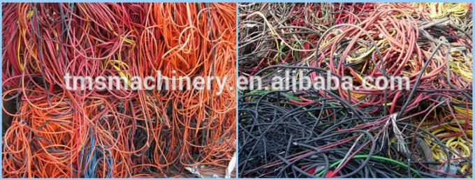 Tipo seco ampliamente utilizado cable de cobre que recicla la máquina en venta