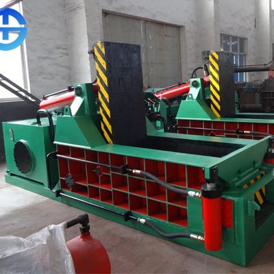 Calidad  Hydraulic Scrap Metal Baler Scrap Baling Machine 10-20 Ton / Day fábrica
