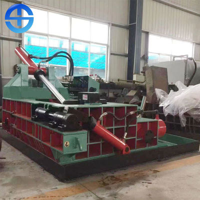 La densidad de la bala 2000KG/M3 vuelca hacia fuera la prensa hidráulica del pedazo