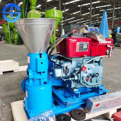 El plano muere máquina de la pelotilla de la biomasa de 200m m 200kg/H 300kg/H