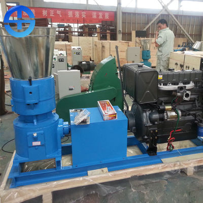 El plano eléctrico diesel de 300m m muere máquina de la pelotilla de la hierba 400kg/H