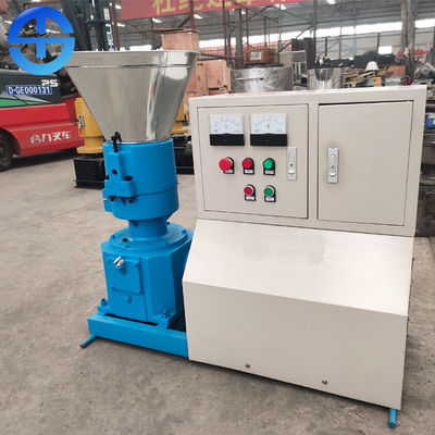 Máquina impulsada por motor eléctrica de la pelotilla de la biomasa de 400kg/H 600kg/H