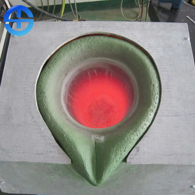 Equipo compacto del horno de fusión 45 kilovatios de la capacidad de calefacción grande de frecuencia media