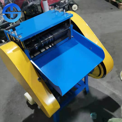 Máquina de desmontaje doble rodante doble del alambre de cobre del cuchillo 3 kilovatios