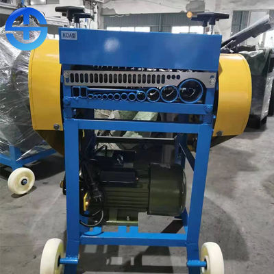 Máquina de desmontaje doble rodante doble del alambre de cobre del cuchillo 3 kilovatios