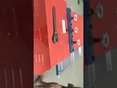 Máquina de reciclaje de radiadores de aluminio con accionamiento eléctrico rojo de 3 Kw + radiador de 4 Kw