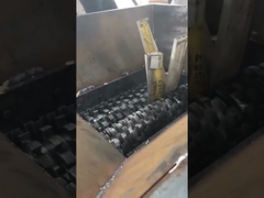 Trituradora doble del eje